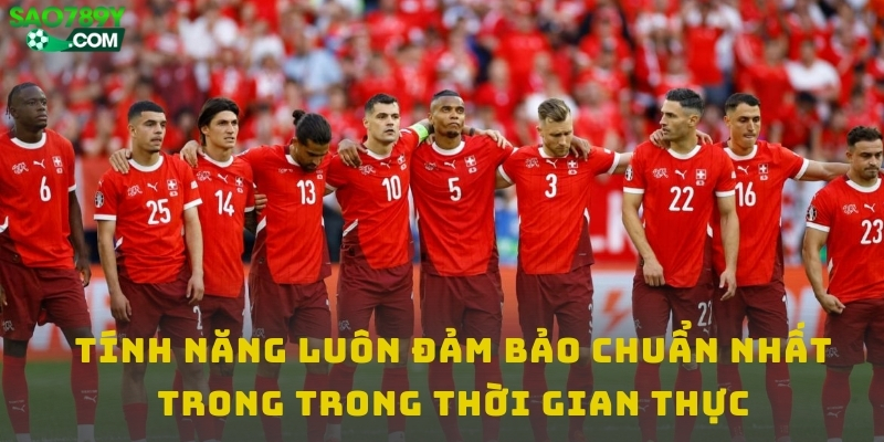 Tính năng luôn đảm bảo chuẩn nhất trong trong thời gian thực
